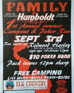 Family Humboldt Campout 2016 Poster