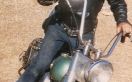 1950 Panhead in Sturgis 1984