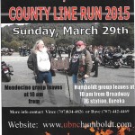 Humboldt / Mendocino County Line Run Poster 2015