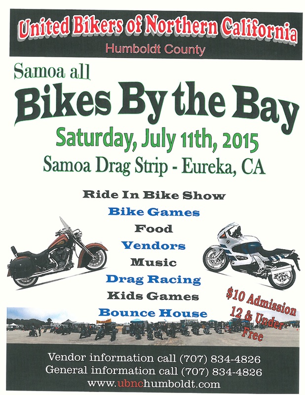 Bikes by the Bay 2015 poster